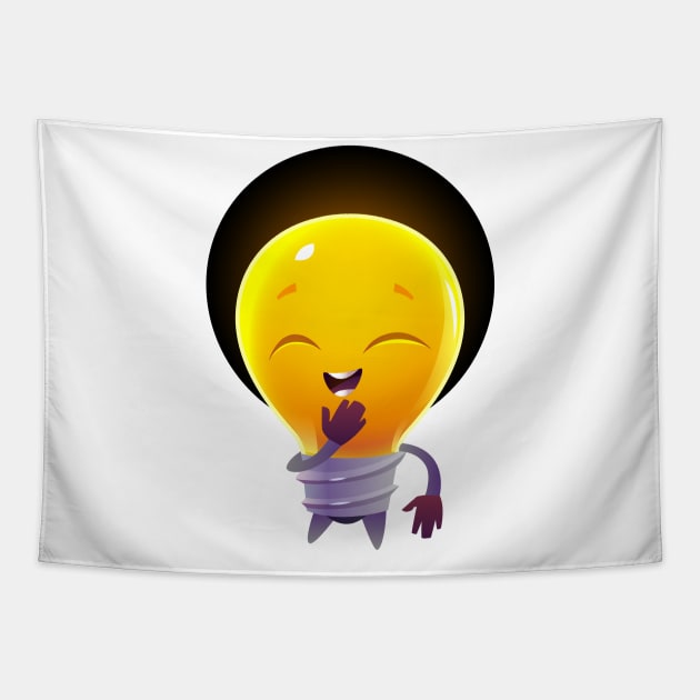 Emoji "Happy" Tapestry by Ice Clothes