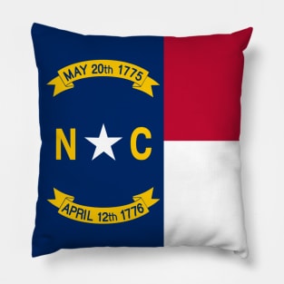 Flag of North Carolina Pillow