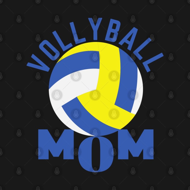 Vollyball Mom by Paradise Stitch