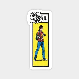 Comic book corner box - Ellie The Last of Us fan art Magnet