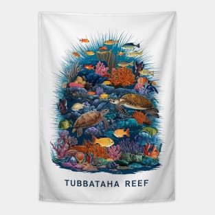 Tubbataha Reef Philippines Tapestry