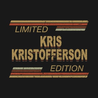 Limited Edition Kristofferson Name Personalized Birthday Gifts T-Shirt