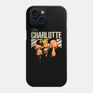 Charlotte Anthemwear Tee with Bold Typography and Graphic Elements Inspired by the Band's Dynamic Style Phone Case