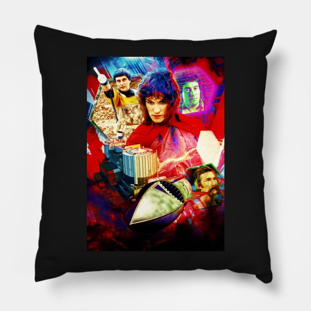 Blakes' 7 Time Squad Pillow by GaudaPrime31