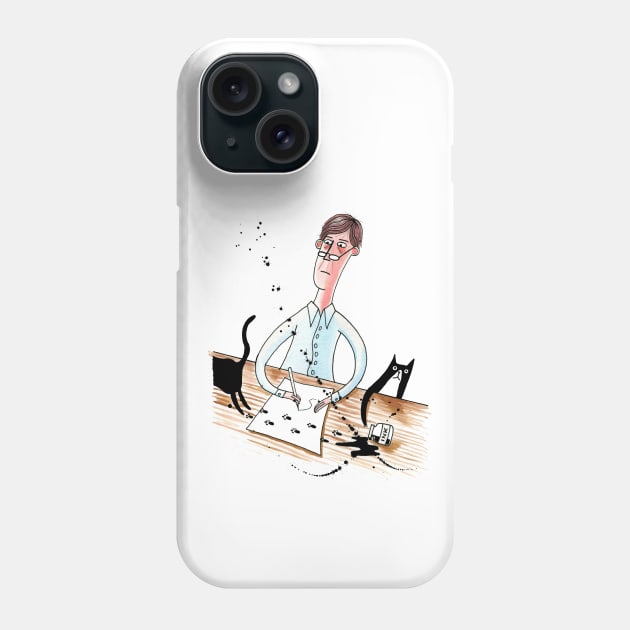 Struggling Artist Phone Case by Scratch