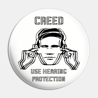 hearing creed Pin