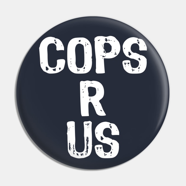 Cops Police Officer Pin by Scar