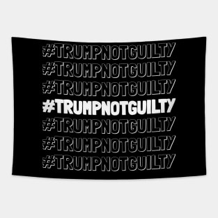Hashtag Trump Not Guilty, #Trumpnotguilty Tapestry