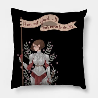 Joan of Arc. Pillow