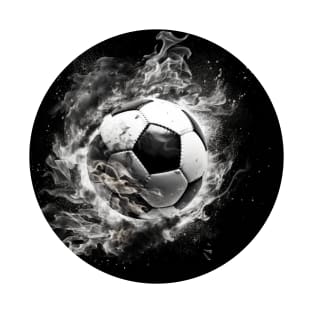 Soccer ball of fire T-Shirt