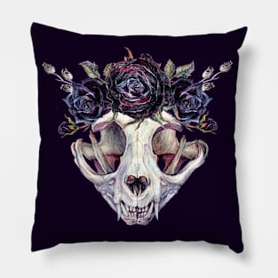 The Lovely Bones | Cat Skull Pillow