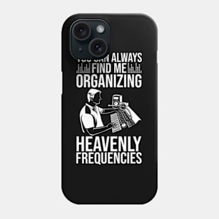 Recording Engineer Audio Church Sound Tech Church Sound Guy Phone Case