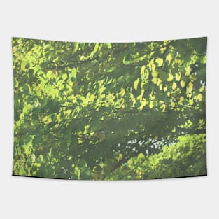 The pleasant wind along with the greens Tapestry