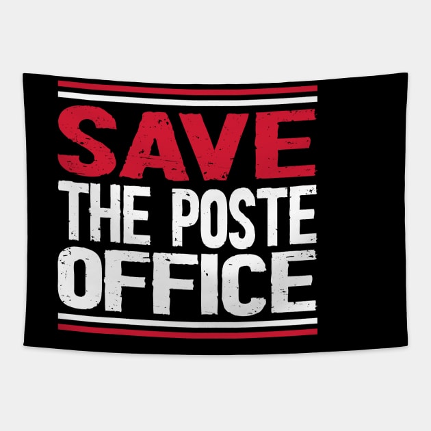 Save The Post Office Tapestry by Netcam