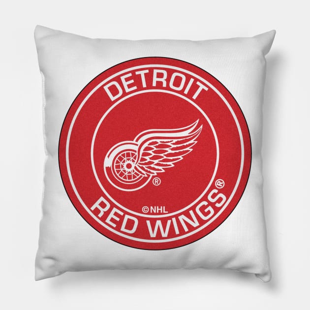 Detroit Wings-City Pillow by karenblanco