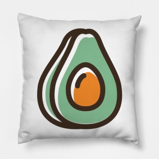 Avocado pocket Pillow