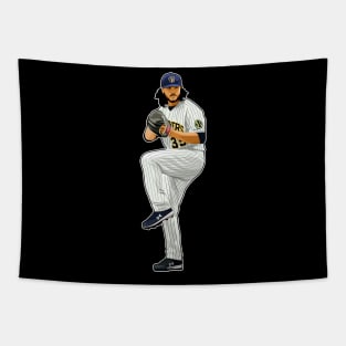 Corbin Burner #39 Pitches Tapestry