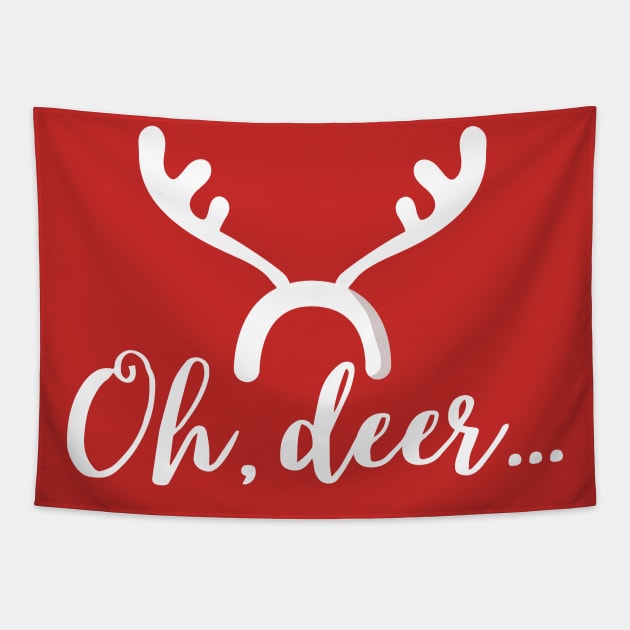 Oh Deer Tapestry by twentysevendstudio