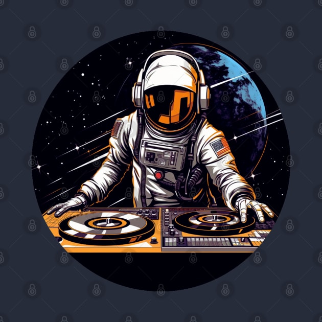 Dj Astronaut by OscarVanHendrix