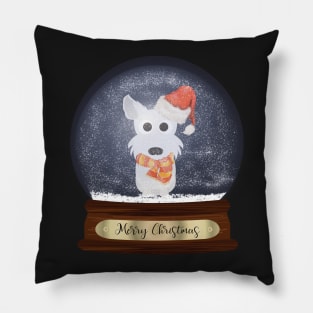 West Highland White Terrier Christmas Gift Pillow