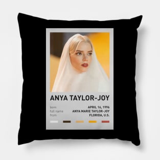 Anya Taylor-Joy Pillow