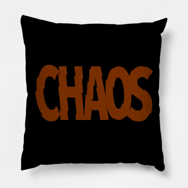 Chaos III Pillow by Kaijester