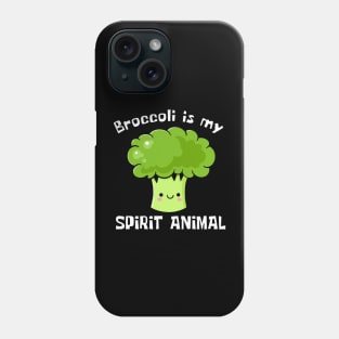 Embracing Green: Broccoli Is My Spirit Animal Phone Case