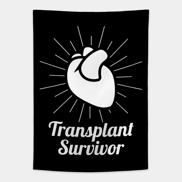 Heart Transplant Survivor Tapestry by Wizardmode