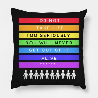Funny quotes Pillow