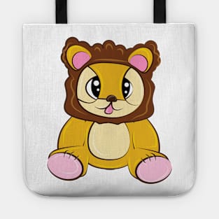 Cute Baby Lion Cub Tote