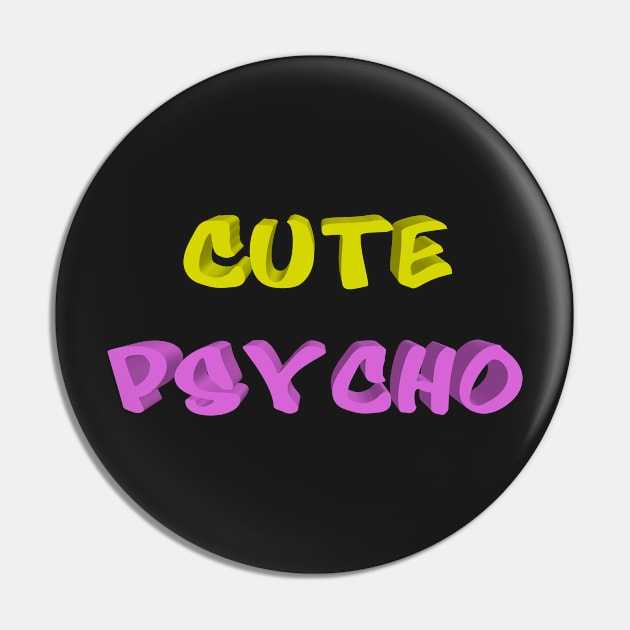 Cute psycho Pin by melcu