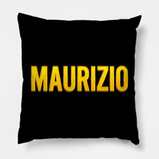 Maurizio Name Pillow