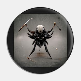 Realistic Hollow Knight Bug Pin