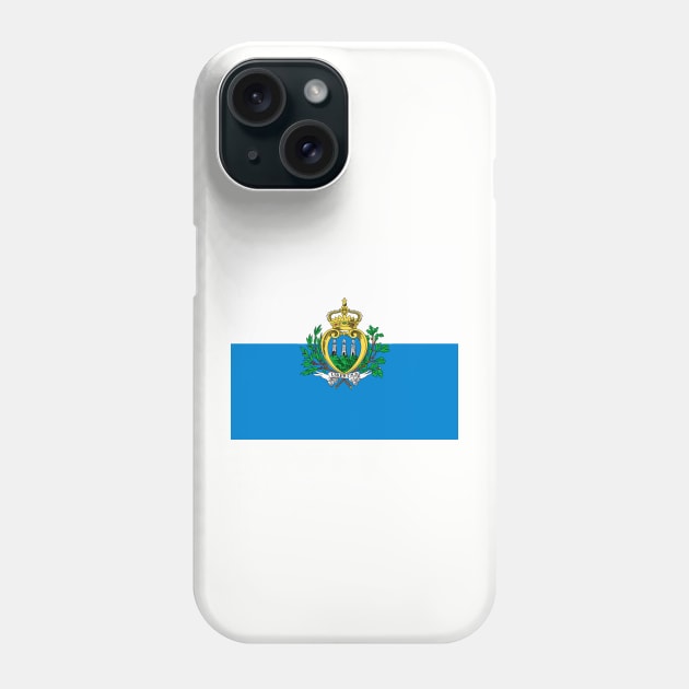 San Marino flag Phone Case by flag for all