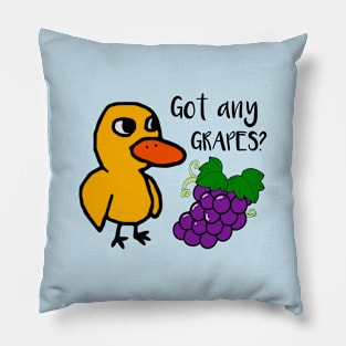 Got Any Grapes Duck Song Pillow