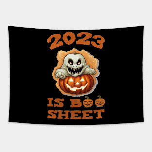 2023 Is Boo Sheet Tapestry