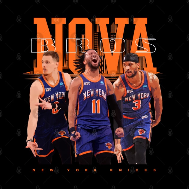 New York Knicks Nova Bros by Juantamad