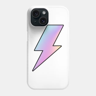 Lightning bolt holographic Phone Case