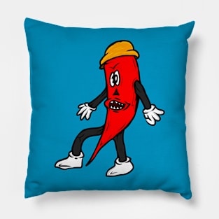 Chili hot t shirt Pillow