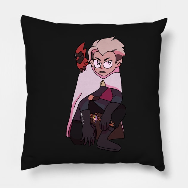 hunter and flapjack Pillow by jellyurchin