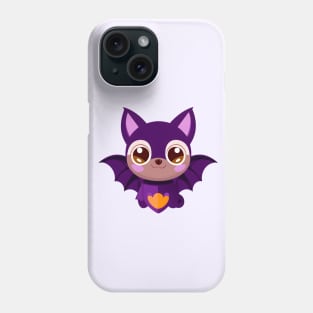 Cute Funny Bat - Halloween Phone Case