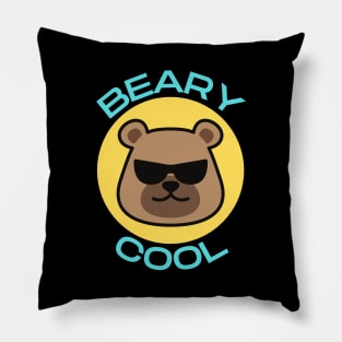 Beary Cool | Bear Pun Pillow