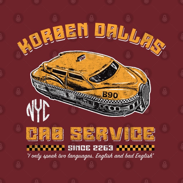 Korben Dallas Cab Service by Alema Art