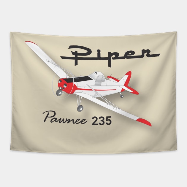 Piper PA23 Pawnee Tapestry by GregThompson