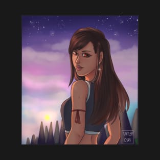 Sunset Beauty - Tifa lockhart T-Shirt