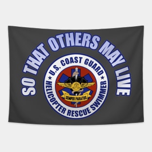 So That Others May Live (Rescue Swimmer) Tapestry