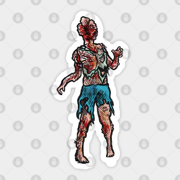 Clicker - The Last of Us fan art - Clicker - Sticker