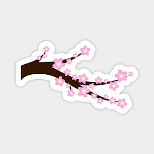 Pretty Sakura Tree Magnet