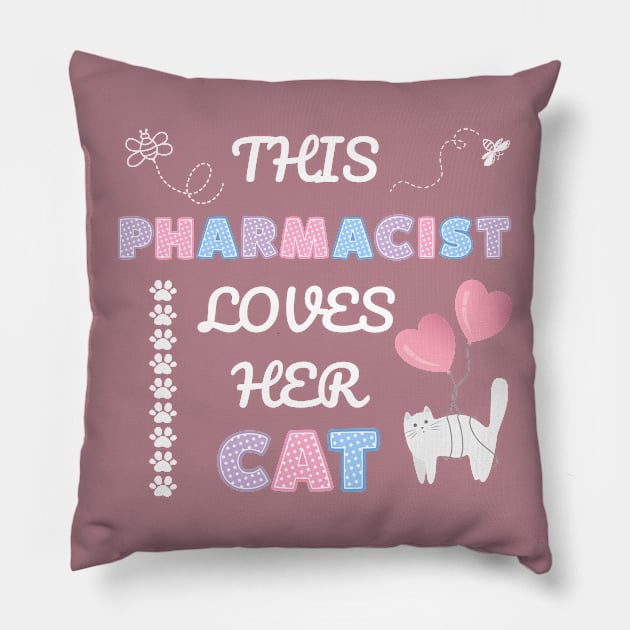 This pharmacist loves her cat Pillow by My-Kitty-Love