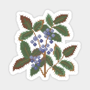 Oregon State Flower Oregon Grape Magnet